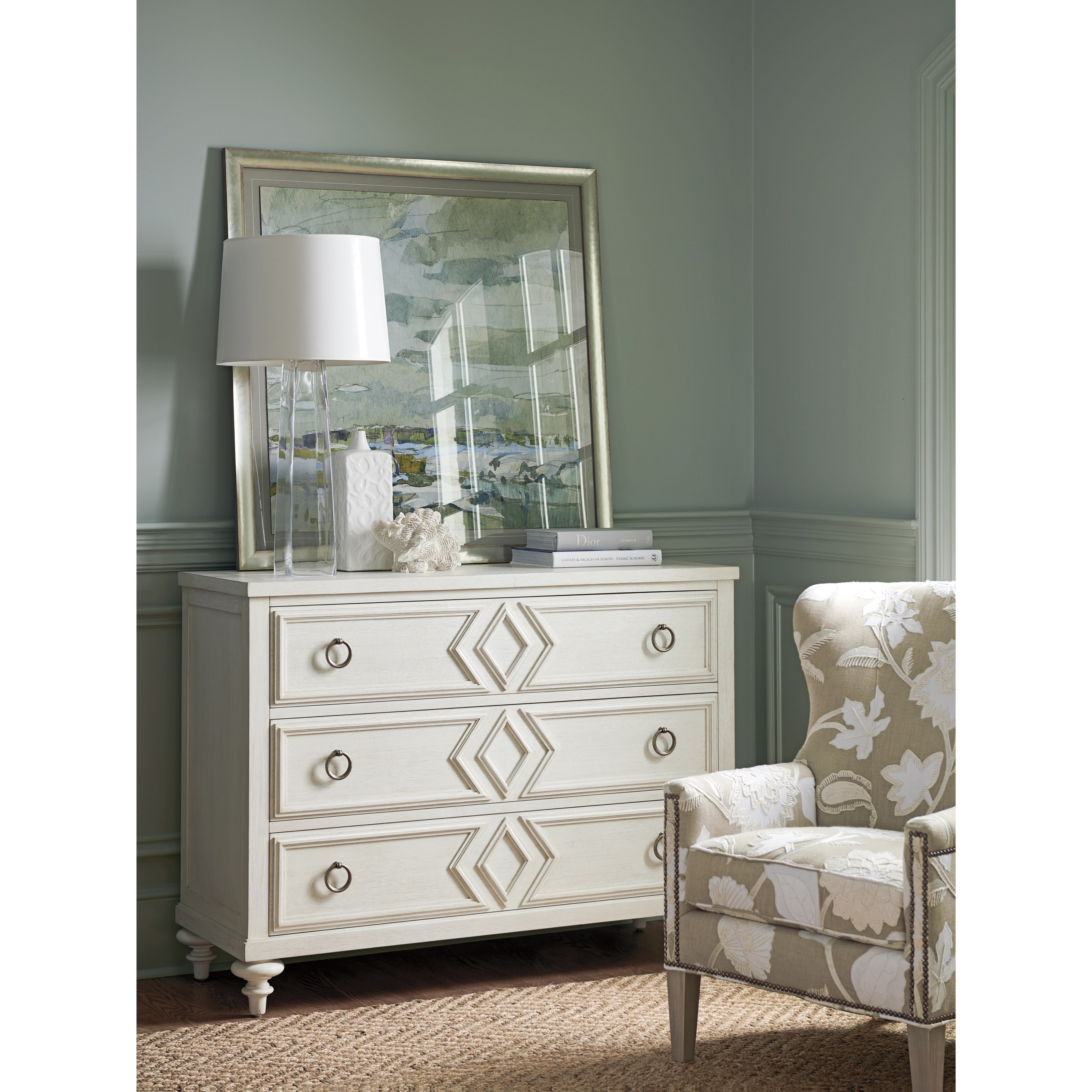 Barclay Butera Malibu 927 221 Viewpoint 3 Drawer Single Dresser